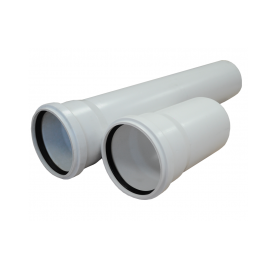 Труба кан. 110х500 УЮТ (белая) КОНТУР