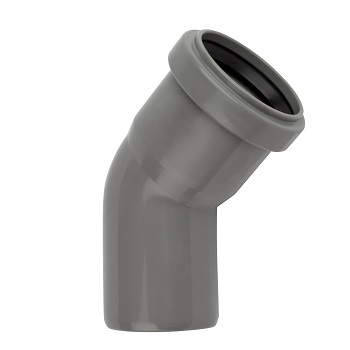 Отвод кан. 110х67 СТАНДАРТ (серая) 