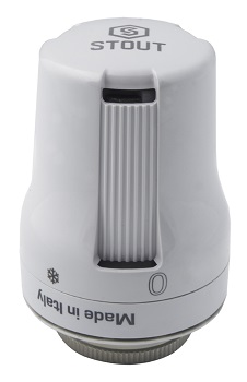 Головка термостатическая, жидкостная M30x1,5 STOUT