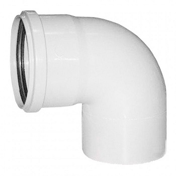 Отвод кан. 50х90 УЮТ (белая) КОНТУР