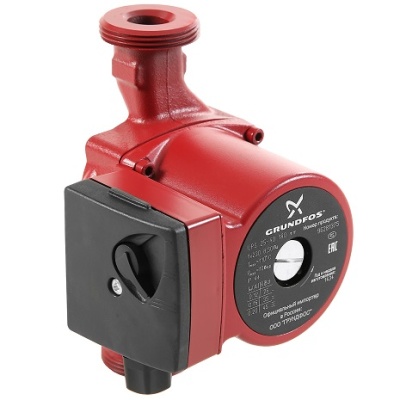 Grundfos  насос UPS 25-40 с гайками