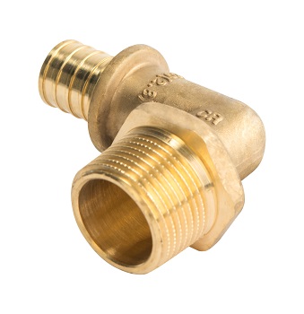 Угольник переходной с наружней резьб 16*1/2 STOUT