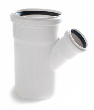 Тройник кан. 110х50/45 УЮТ (белая) 