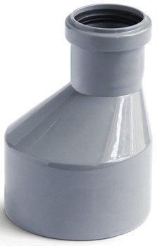 Переход эксцентрический кан. 110/50 СТАНДАРТ (серая) КОНТУР