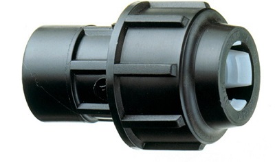 Муфта перех. ПЭ с вн. труб. резьбой 25х1/2'' (обж)