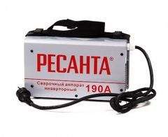   

Инверторный сварочный аппарат Ресанта САИ 190 применяется в ручной дуговой сварке штучными электродами с покрытием. Аппарат отличается небольшими размерами и малым весом, при этом он высокопроизводителен, прост в применении и не требует технического 