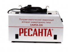    Инверторный полуавтоматический сварочный аппарат Ресанта САИПА 220 предназначен для проведения сварки металлической проволокой в среде защитного газа. Удобные разъемы обеспечивают простоту подключения газового баллона и горелки. Сварочный ток регулируе