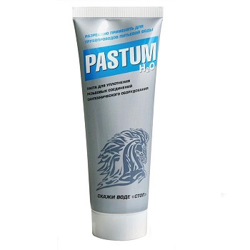 Паста уплотнительная PASTUM 70 г (вода)