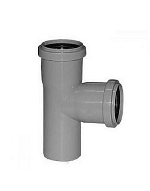 Тройник кан. Д 40*40*90гр Ostendorf