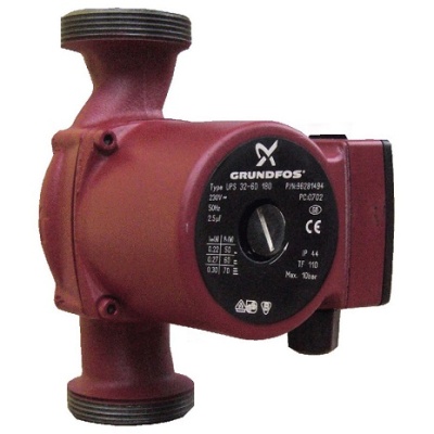   Циркуляционный насос Grundfos UPS 32-60 96281496 - мировой лидер по производству насосного оборудования. 

Геометрическая гильза отделяет статор от ротора, тем самым электродвигатель и насос образуют единый узел. Предназначение насоса - работа в отопит