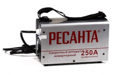   Инверторный сварочный аппарат Ресанта САИ 250 предназначен для профессионального применения. Диапазон сварочных токов от 10 до 250 А - для использования электродов до 6 мм толщиной. Система охлаждения способствует поддержанию рабочей температуры при дли