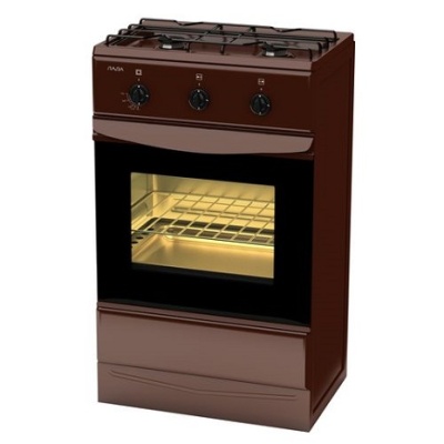   

  Газовая плита 2-х горелочная  с металлической крышкой, прутковой решеткой, хоз. отсеком, газ-контролем духового шкафа. Двух горелочная плита проста в управлении и неприхотлива в уходе. Вы можете пользоваться ей как в городской малогабаритной кухне,