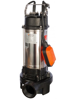  Фекальный насос Вихрь ФН-1100Л 68/5/4 применяется для перекачивания сильнозагрязненной воды, содержащей волокнистые включения, для чего в агрегате предусмотрено специальное измельчающее лезвие. Может применяться для осушения подтопленного подвала, погреб