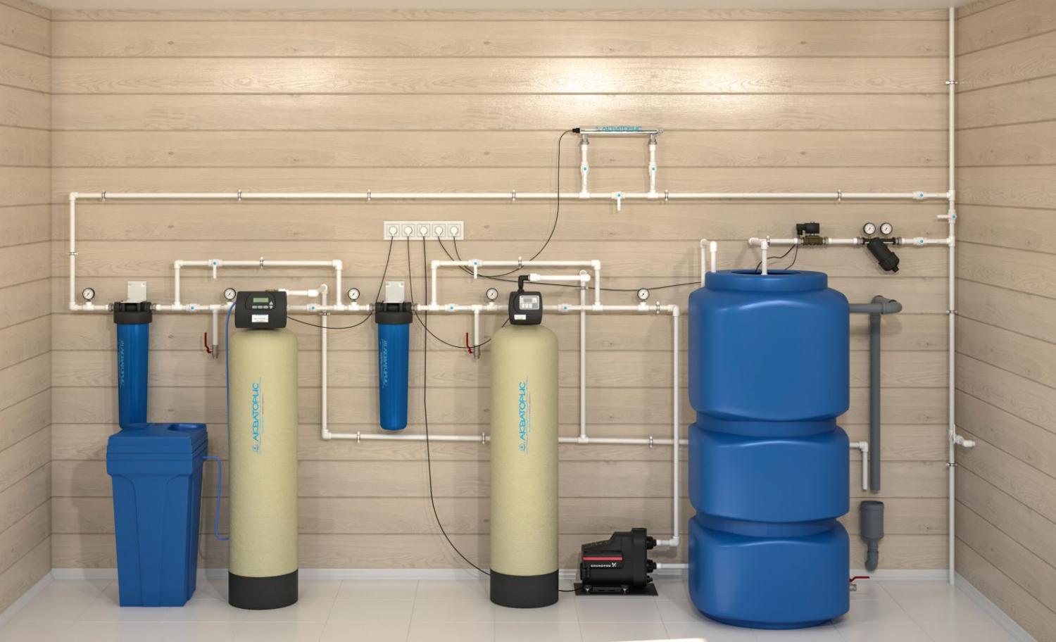 Выбираем систему очистки воды для частного дома