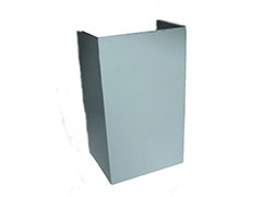 Короб декоративный Dionis 500/600 WH верх колено
