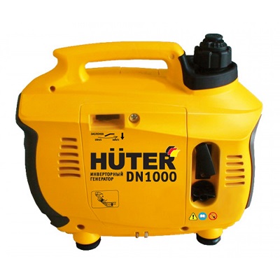   Инверторный генератор Huter DN1000 - это удобный аппарат для походов на природу или поездок на дачу. Низкий расход топлива позволяет непрерывно работать до 6 часов при полной заправке. Стабильное напряжение на выходе обеспечивается инверторной технологи