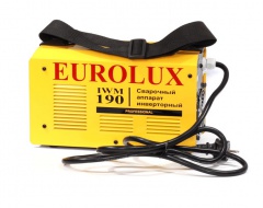  Инверторный сварочный аппарат Eurolux IWM190 используется в частных домах и хозяйствах при проведении ремонтных работ, а также в строительстве и при монтаже металлоконструкций. Инвертор позволяет получить качественное неразъемное соединения металлических