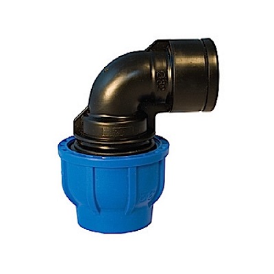 Отвод ПЭ с внутр. труб. резьбой 32х3/4