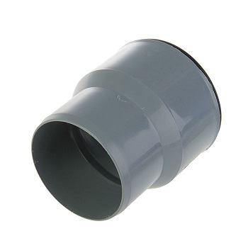 Переход на чугун (тапер) 110/124 без манжеты СТАНДАРТ (серая) 