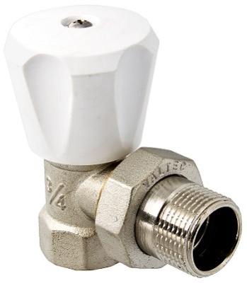 клапан д/радиатора регулиров. угловой 3/4" (компак в Пензе