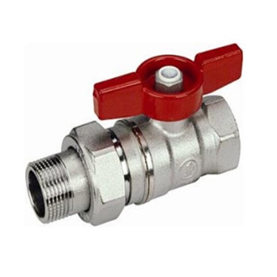  Шаровой кран мини 1/2"ВР-НР,рукоятка пластмас. с набором вставок Giacomini в Пензе