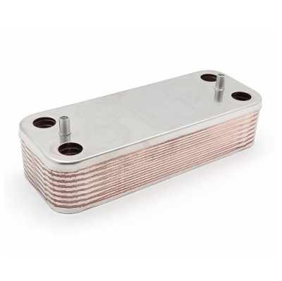 теплообменник гвс 16 пл подходит для ariston bs, bs ii, matis, clas, genus, egis, cares, hs 65104333 в Пензе