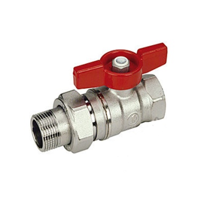 Шаровой кран латунный стандарт.3/4"ВР-3/4" гайка, ручка-бабочка,для счетчиков,Giacomini в Пензе
